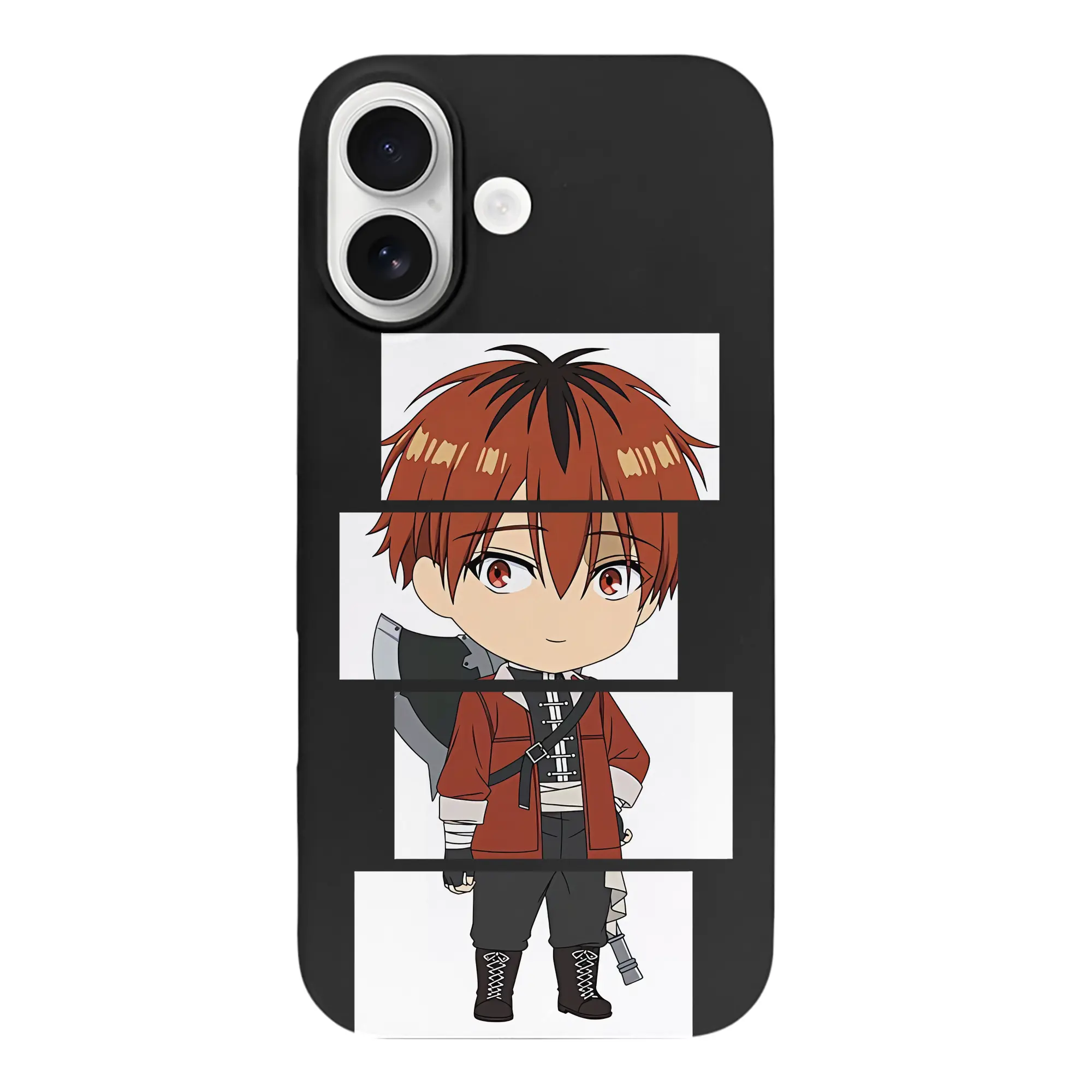 葬送のフリーレン（Frieren） グッズ,シュタルク（Stark） - iPhone 17 シリーズ シリコンケース 薄型 耐衝撃 指紋防止 ソフトタッチカバー 精密フィット 傷防止 保護ケース iPhone 17/17 Air/17 Pro/17 Pro Max 対応